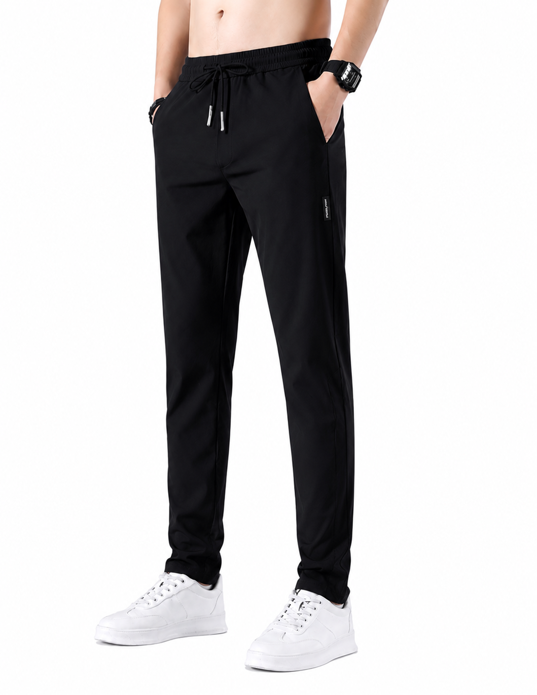 Men's Straight Track Pants (Pack of 2)
